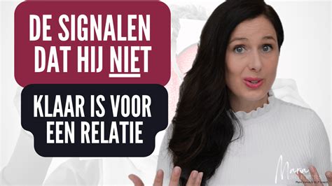 hij is niet klaar voor een relatie|5 waarschuwingen dat hij nog niet klaar is voor een。